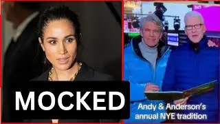 Andy Cohen & Anderson Cooper ROAST Meghan Markle on Live NYE TV