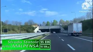 Ss336dir Driving In Italy, Driving Form Magenta To Malpensa Airport