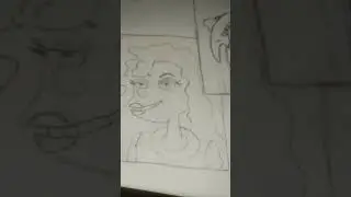 Adult Helga #art #sketch #sketchbook #drawing #shorts #youtubeshorts #youtube