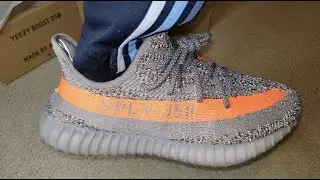 2021 YEEZY 350 V2 BELUGA RF Reflective + Legit Check + Try On Feet