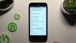 How to Enter Text Correction Options on ASUS Zenfone Zoom ZX551ML?