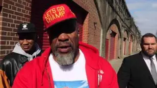 SHANNON BRIGGS SEARCHES FOR DAVID HAYE & TURNS UP AT HIS GYM !! (FULL VIDEO) 'LETS GO CHAMP TAKEOVER