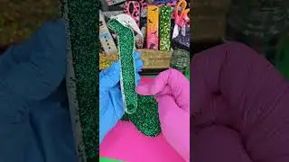 Let's glitter a box cutter with gorgeous glitter in the color Taurus from PDB Creative Studio and