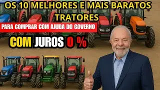 OS  10 Tratores MAIS Baratos de 60 a 80 CV que Voc&ecirc; Pode Comprar com Ajuda do Governo BRASILEIRO
