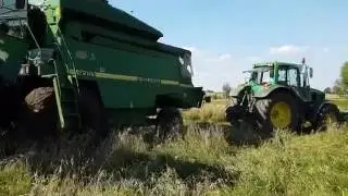 JD Combine Stuck in mud part-2