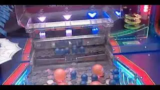 Marvel spider man coin and ball pusher at Fort Myers Dave & Busters.