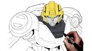 How To Draw BumbleBee | Step By Step | Transformers One