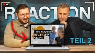 Alle Reichen RADIKAL besteuern!? (Reaction auf WDR - Teil 2)