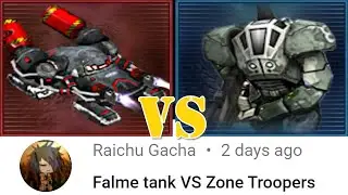 Black Hand Flame Tank vs GDI Zone Trooper