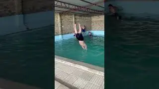 Jumping In the pool 💝| General Musa football Ground and Swimming pool | #swimming #football