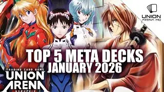top 5 union arena decks for the las Vegas Nationals