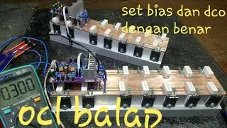 cara set dco dan bias driver  ocl balap versi  azkha audio
