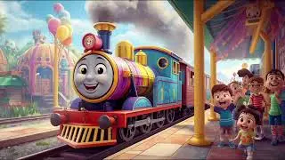 Rainbow Train, Little Chicky Dance & Sleepy Star | Fun Kids Poems & Rhymes
