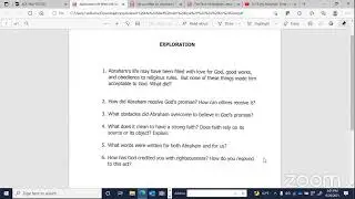 Lesson 4: The Faith of Abraham - Midweek Manna Bible Study