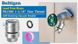Fix a Leaking Outdoor Faucet in 30 Seconds! PK1390 Vacuum Breaker Replacement