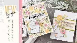 2 STUNNING Floral Cards (The Easy Way!) | Hero Arts Spring Meadow Collection