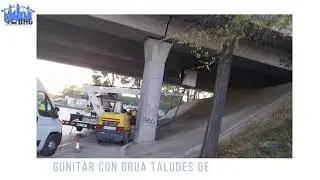 Gunitado de Taludes con grua | BHG