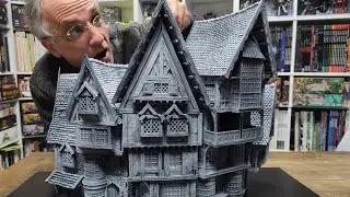 Village m&eacute;di&eacute;val Helwick partie 2 impression 3D jeux de r&ocirc;les ou de figurines