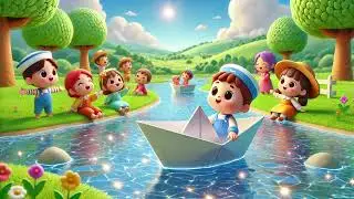The Little Paper Boat ⛵🎶 | Fun and Magical Kids&rsquo; Song for Little Sailors|Nursery Rhymes & Kids Songs