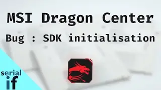 MSI Dragon Center : Waiting for SDK initialization