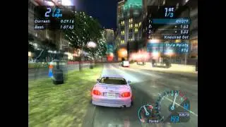 NFSU - gameplay - part 14 - RACE 10 - hard difficulty