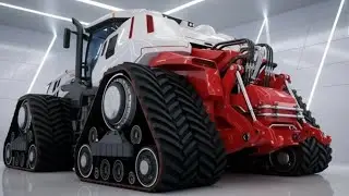 2026 Futuristic Tractor Interior | Smart Farming Cabin Technology | Auto Garage