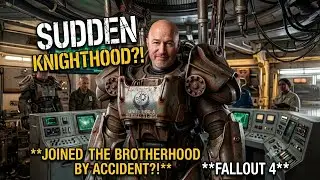 Accidentally joined the Brotherhood of Steel