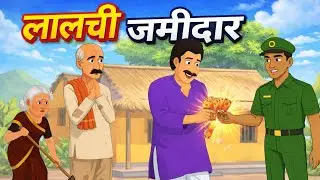 लालची जमींदार | GREEDY LANDLORD | HINDI KAHANI | MORAL STORIES | BEDTIME STORIES 