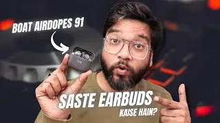 boAt AirDopes 91 Unboxing & Review | Best Bluetooth TWS Earbuds Under ₹1000 in 2024🔥