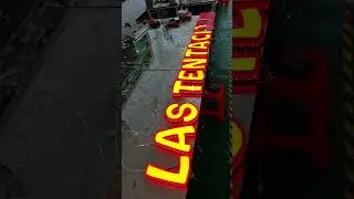 This LED signboard will change colour by itself! #sign #signage #design #signagedesign