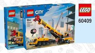 LEGO City Yellow Mobile Construction Crane (60409)[1116 pcs] Speed Build @TopBrickBuilderLite