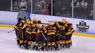 2017 Gopher Women's Hockey Frozen Four Semifinal Highlights