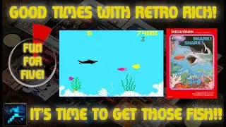Intellivision: Shark! Shark! - Fun For Five! Good Times With Retro Rich Ep. 135