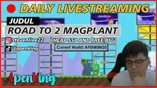 LIVESTREAM GROWTOPIA~ DESAIN BFG DAN TAPTAP SSP| GROWTOPIA INDONESIA