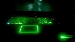 Alienware M18x R2  light show
