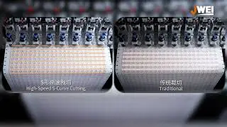 经纬IL系列数码标签模切机快算法来了解下，软件可自动优化裁切路径