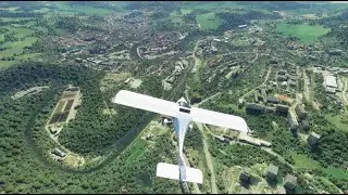 Česk&yacute; Krumlov (Czech Republic) | Microsoft Flight Simulator 2020 | GTX 1070 Ti