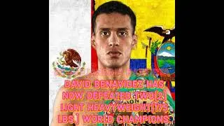 DAVID BENAVIDEZ AFTER BENAVIDEZ VS MORRELL #davidbenavidez #benavidezmorrell #pbcboxing #boxing