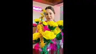 Teje conmigo 🧶HERMOSAS FLORES Y RAMOS A CROCHET 💐 tutoriales disponibles en mi canal 🧶