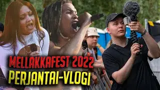 Sekoilua Gasellien kanssa + Etta esittelee Mellakan bäkkärin 🔥| Mellakka Festival 2022 PÄIVÄ1 VLOG!