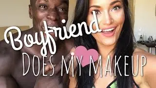 BOYFRIEND DOES MY MAKEUP (OR TRIES)