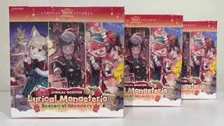 Opening Three Cardfight Vanguard Season of Wonders Booster Boxes Insane  Pulls!