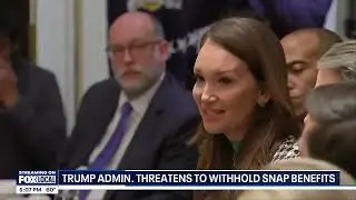 Trump threatens to cut SNAP checks to California for refusing to hand over recipient data.