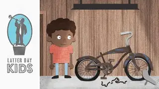 The Old Bicycle | Animated Scripture Lesson for Kids (Come Follow Me: Mar 10-16)