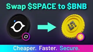 Swap on Microvision Chain #MVC using #Metalet to #BNBChain | $SPACE to $BNB #BNB | Cheaper, Faster