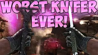 THE WORST KNIFER IN COD HISTORY! - BO2 Funny Moments, Knife & Tomahawk Rage!