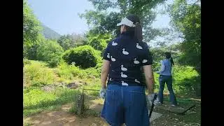2025.어느 여름 날 ~ 😅 초보 마눌 (나....) 필드 나가기 전에 어프러치 연습하러 한 여름 땡볕에 ㅠㅠㅠㅠ 어려운 골프 같으니라고.....