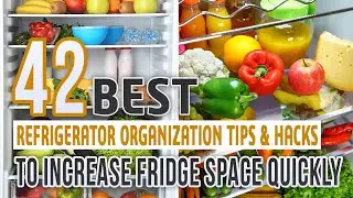 42 Refrigerator Organization Tips & Hacks to Increase Fridge Space Quickly