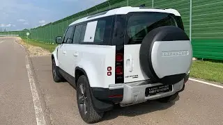 Сел в Land Rover Defender 2020 - извилистая трасса