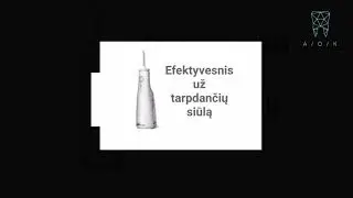 Naujasis bevielis burnos irigatorius Waterpik Wf 10